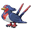 Imagen de Swellow en Pokémon Rojo Fuego y Verde Hoja