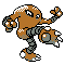 Imagen de Hitmonlee en Pokémon Cristal