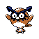 Imagen de Hoothoot en Pokémon Plata