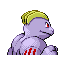 Imagen posterior de Machoke en la tercera generación