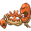 Imagen de Kingler en Pokémon Rojo Fuego y Verde Hoja
