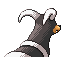 Imagen posterior de Houndoom en la tercera generación