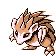 Imagen de Sandslash en Pokémon Rojo y Azul