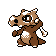 Imagen de Cubone en Pokémon Plata