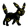Imagen de Umbreon en Pokémon Plata