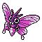 Imagen de Venomoth en Pokémon Cristal