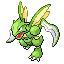 Imagen de Scyther en Pokémon Rojo Fuego y Verde Hoja