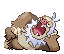 Imagen de Slaking en Pokémon Esmeralda