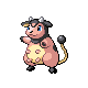 Imagen de Miltank hembra en Pokémon Platino