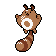 Imagen de Sentret en Pokémon Oro