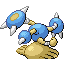 Imagen posterior de Hitmontop en la tercera generación
