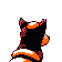 Imagen posterior de Houndour en la segunda generación