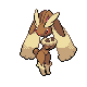 Imagen de Lopunny macho o hembra en Pokémon Platino