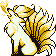 Imagen de Ninetales en Pokémon Verde