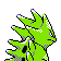 Imagen posterior de Tyranitar en la segunda generación