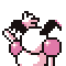 Imagen posterior de Mr. Mime en la primera generación