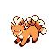 Imagen de Vulpix en Pokémon Verde