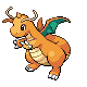 Imagen de Dragonite macho o hembra en Pokémon Platino