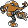 Imagen de Hitmonlee en Pokémon Plata