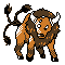 Imagen de Tauros en Pokémon Cristal