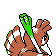 Imagen posterior de Farfetch'd en la segunda generación
