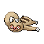 Imagen de Slakoth en Pokémon Rubí y Zafiro