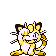 Imagen de Meowth en Pokémon Rojo y Azul