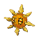 Imagen de Solrock en Pokémon Platino
