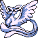 Imagen de Articuno en Pokémon Rojo y Azul