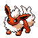 Imagen de Flareon en Pokémon Plata
