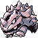 Imagen de Rhyhorn en Pokémon Rojo y Azul