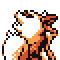 Imagen posterior de Arcanine en la primera generación