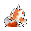 Imagen posterior de Goldeen en la tercera generación