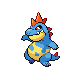 Imagen de Croconaw macho o hembra en Pokémon Diamante y Perla