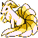 Imagen de Ninetales en Pokémon Rojo y Azul