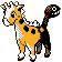 Imagen de Girafarig en Pokémon Oro