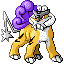 Imagen de Raikou en Pokémon Rojo Fuego y Verde Hoja