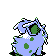 Imagen posterior de Nidoran hembra en la segunda generación