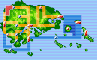 Localización de la ruta 114 en Hoenn