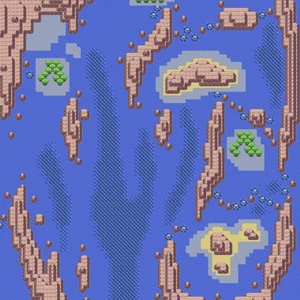 Mapa de la ruta 127