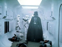 Vader en el Tantive IV