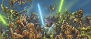 El Pacto Jedi combate rakghouls en la Ciudad Subterránea.