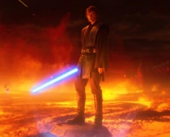 Vader anunciando su victoria