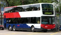 配上Enviro 500車身的亞歷山大丹尼士巴士(港鐵巴士配色)