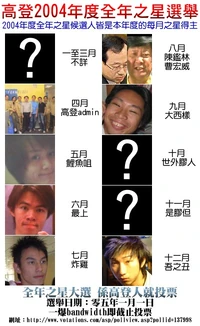 2004年4-12月之星