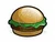 Yummy,a hamburger!!!.