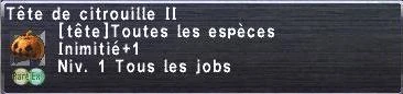 Tête de citrouille II