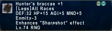 Hunter's Braccae +1