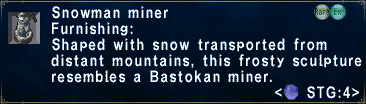 Snowman Miner
