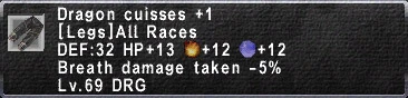 Dragon Cuisses +1